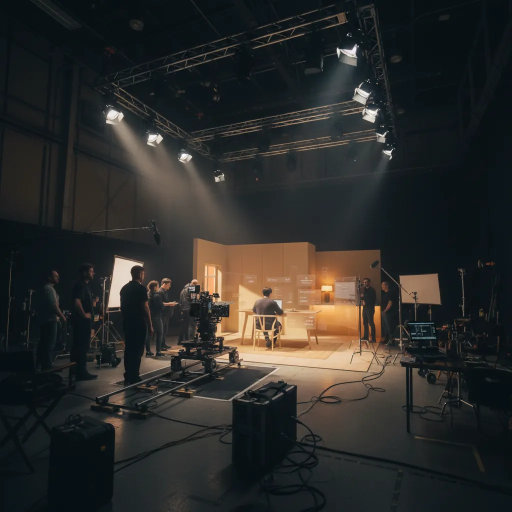 Brand video production behind the scenes